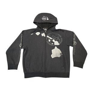 Maui Built Y2K Men's Zip-up Hoodie